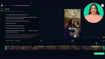 Editing individual captions from your transcript - LiveLink AI Tutorial