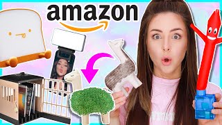 Testing Weird Amazon Products and VIRAL Tiktok Products YOU NEED to buy !