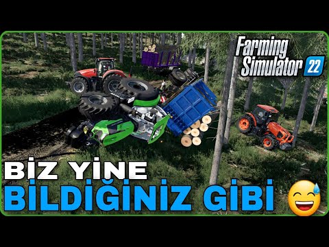 BUGÜNÜN SİPARİŞİ KASTAMONU DAĞLARINDAN🚜BAŞARAMADIK ABİ😁#fs22 #55_ragnar