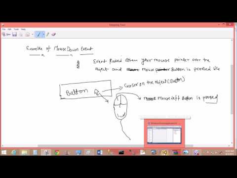 Example of MouseDown Event in windows form c#