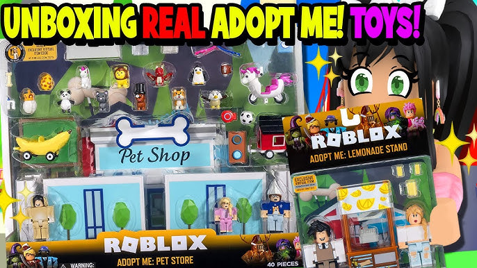 Roblox - 2 Bonecos De 7cm - Adopt Me: Lemonade Stand