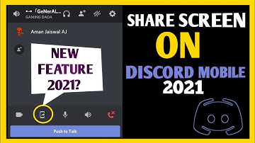 How to Enable Screen Share Feature On Discord Mobile | Android / IOS | 2021