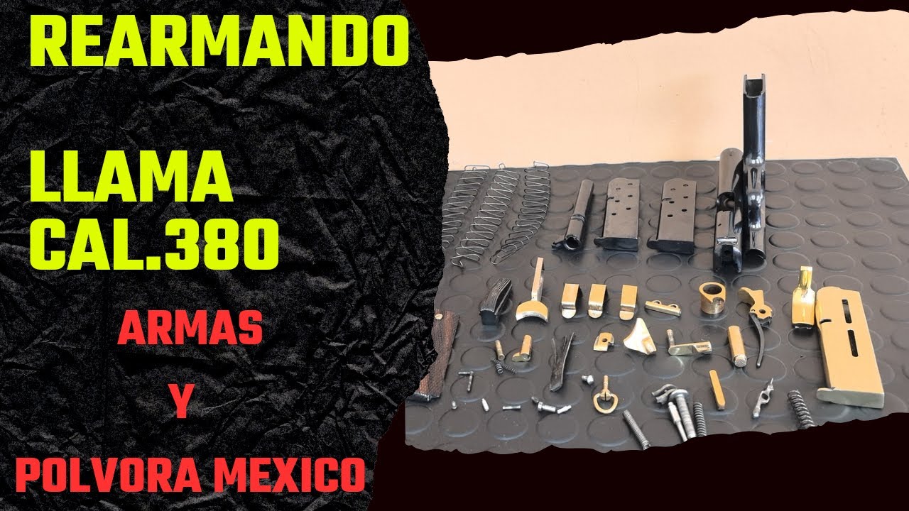 ARMADO LLAMA 380 (assembly llama 380