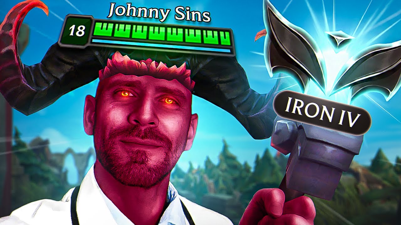 I found Johnny Sins League account in IRON 4! - Iron Spectates