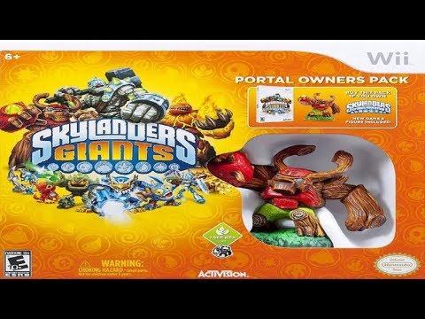 Unboxing Skylanders Giants Portal Owners Pack  Nintendo WII Limited Edition