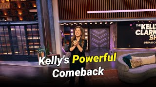 Fans Are Emotional After Kelly Clarkson Returns To Her Talk Show After Losing Ex Brandon Blackstock