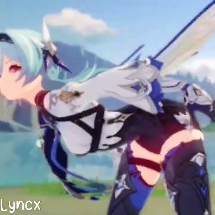 Switching position || eula x Barbara edit#barbaragenshinimpact #eulaedit #amvedit #motionninja