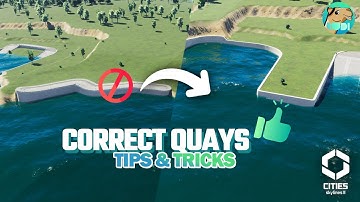 EASY Quay Tutorial: Tips & Tricks! Cities Skylines 2