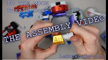 Full Assembly Video for To The Moon Puzzle Box by Leisure Luke