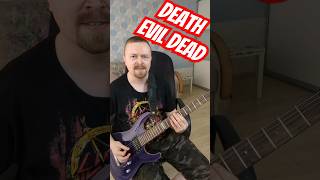 Death - Evil Dead #metal #deathmetalclassics #death #rock #chuckschuldiner #guitar #guitarcover