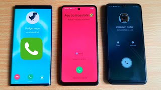 Three Android Phone Fake incomingcall apps Samsung,Itel,Sharp