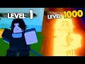 EU FUI DO NÍVEL 1 ATÉ O NÍVEL 1000 EM 𝟭 𝗗𝗜𝗔 NO NARUTO: SHINOBI LIFE 2... (ROBLOX)