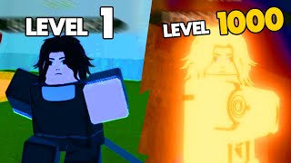 EU FUI DO NÍVEL 1 ATÉ O NÍVEL 1000 EM 𝟭 𝗗𝗜𝗔 NO NARUTO: SHINOBI LIFE 2... (ROBLOX)