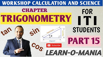 Workshop calculation and science by Huseini sir trigonometry part 15