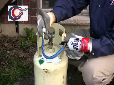 AC Leak Repair - When Super Seal Won't Empty - YouTube