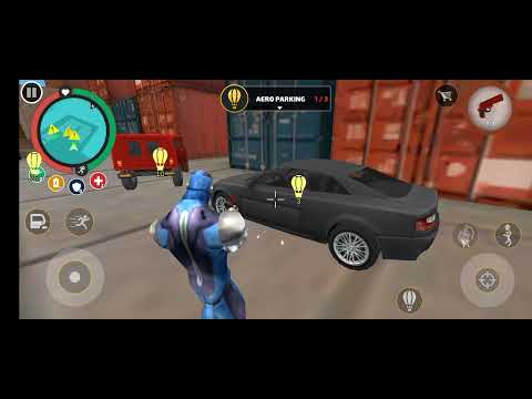 The Aero Parking | How to play easily | Rope hero vice town