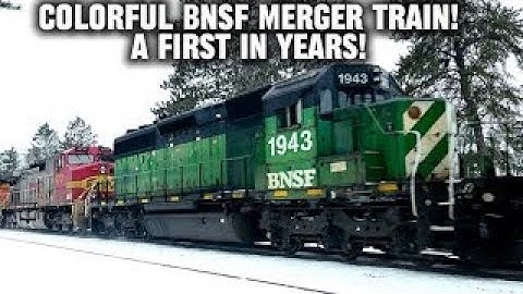 RARE Colorful BNSF Merger Train Chase! A First on the Hinkley Subdivision in 3+ Years!