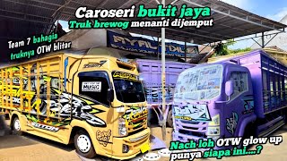 Truk Brewog Caroseri Bukit Jayatruk Brewog Menanti Sang Sopir Menjemput Pulang Ke Markas Brewog