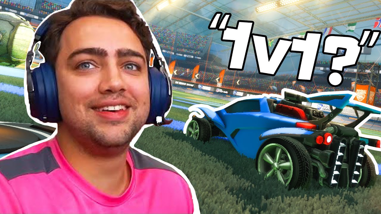 I challenge YOU to a Rocket League 1v1