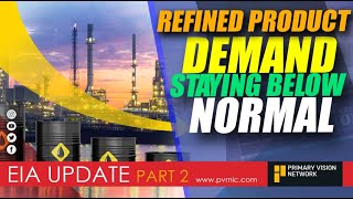 EIA UPDATE - Refined Product Demand Staying Below Normal - PART 2