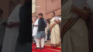 Renuka Chowdhury takes a sharp dig at Dharmendra : #parliament #renukachowdhury #dharmendrapradhan