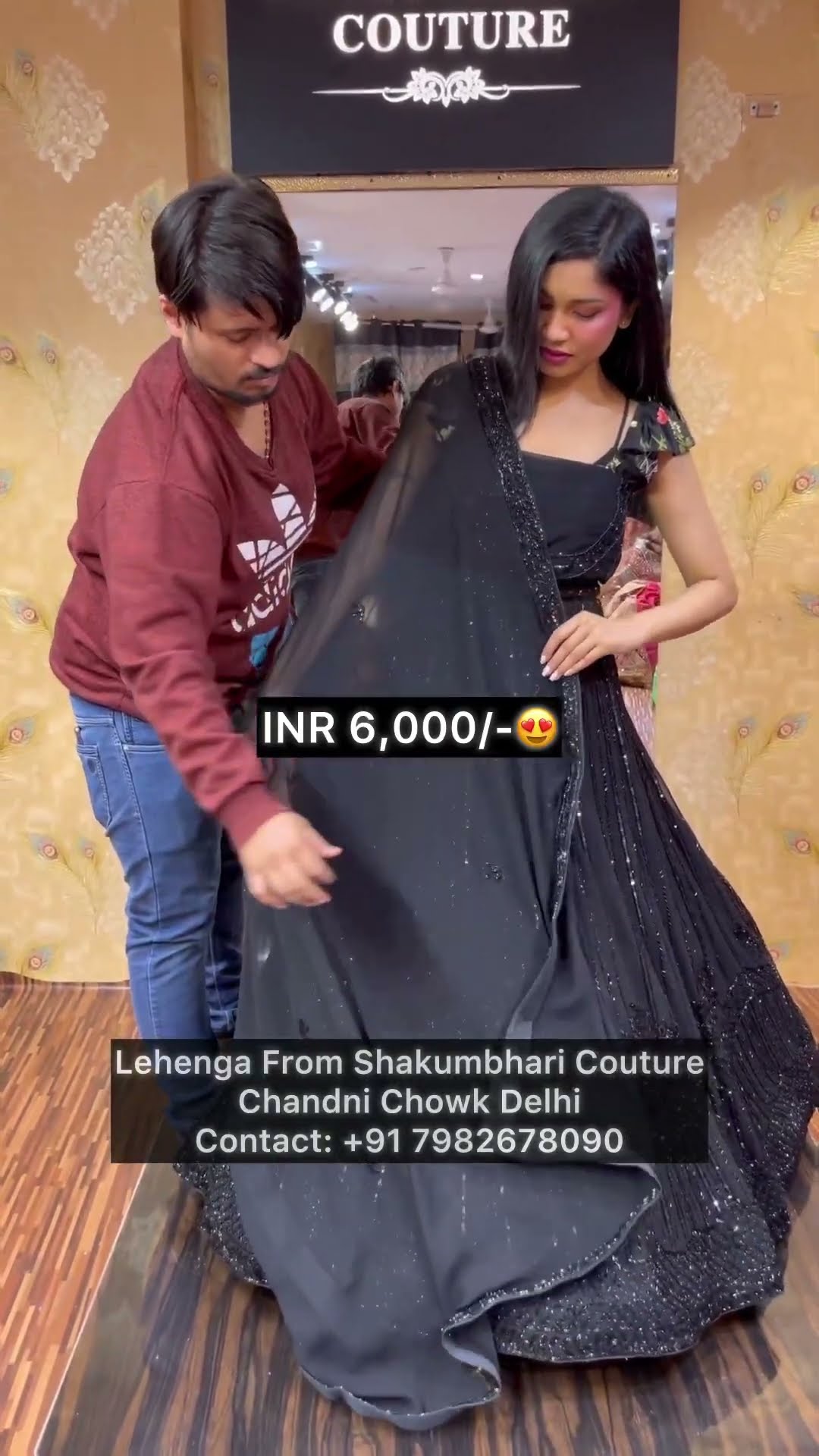 Lehenga Shopping in Chandni Chowk on Instagram: 