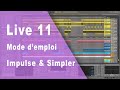 Ableton live 11 impulse  simpler