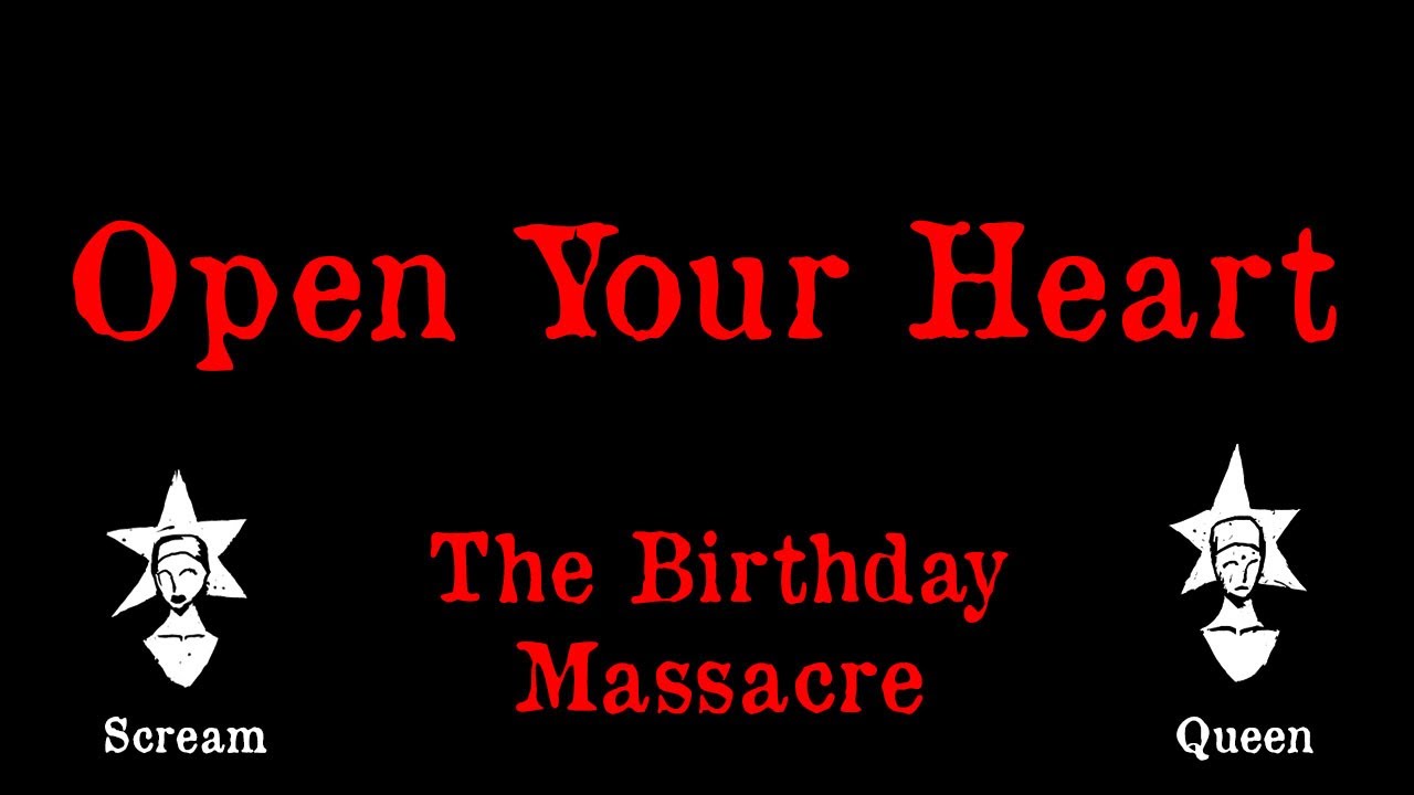The Birthday Massacre - Open Your Heart -Karaoke The Birthday Massacre - Open Your Heart -Karaoke