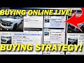 How to buy cars through an online auto auction tips tricks strategies  live bidding example