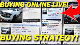 HOW TO BUY CARS THROUGH AN ONLINE AUTO AUCTION: TIPS, TRICKS, STRATEGIES \& LIVE BIDDING EXAMPLE