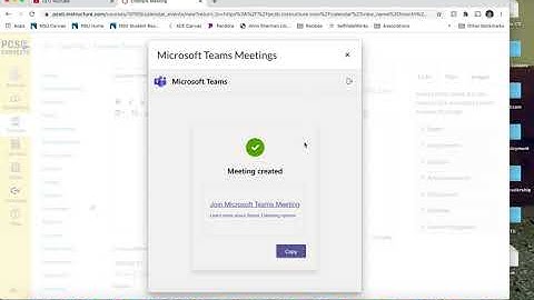 Canvas How-To: Scheduling Teams Meetings in Canvas