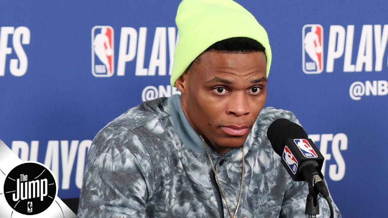 Russell Westbrook 'cheating everybody,' sending a bad message with interview antics | The Jump