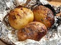 Картошка на углях / Как запечь картошку в фольге