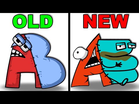 New Mixed Alphabet Lore vs Old version (A-Z...)