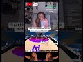 “I put $10K that she miss her next shot” and this happened… #nba2k25 #girlgamer #gamergirl #wager