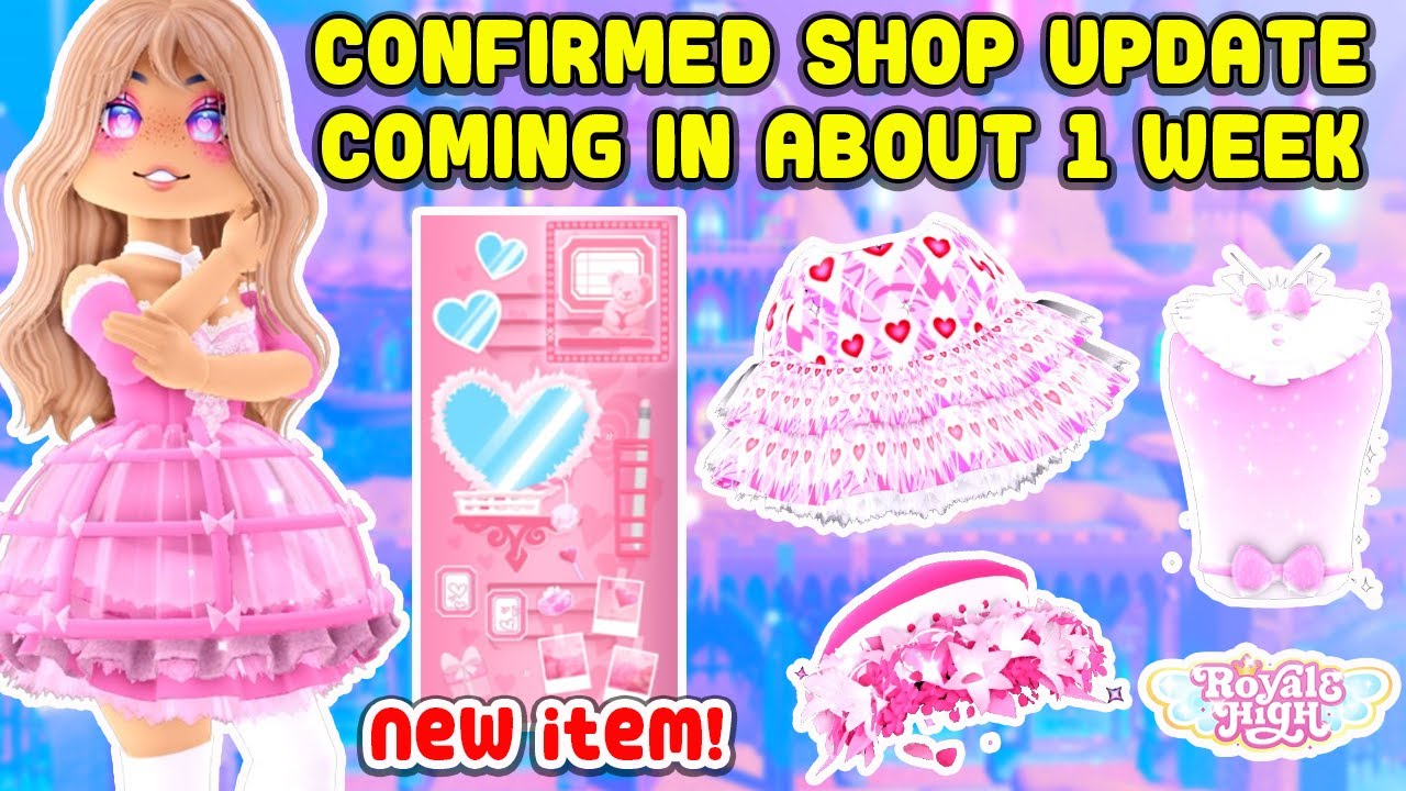 This Confirmed Shop Update Is Coming In About One Week Royale High ...