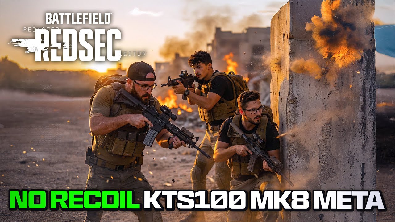 KTS100 MK8 LMG is STILL Broken (No Recoil) | Battlefield REDSEC