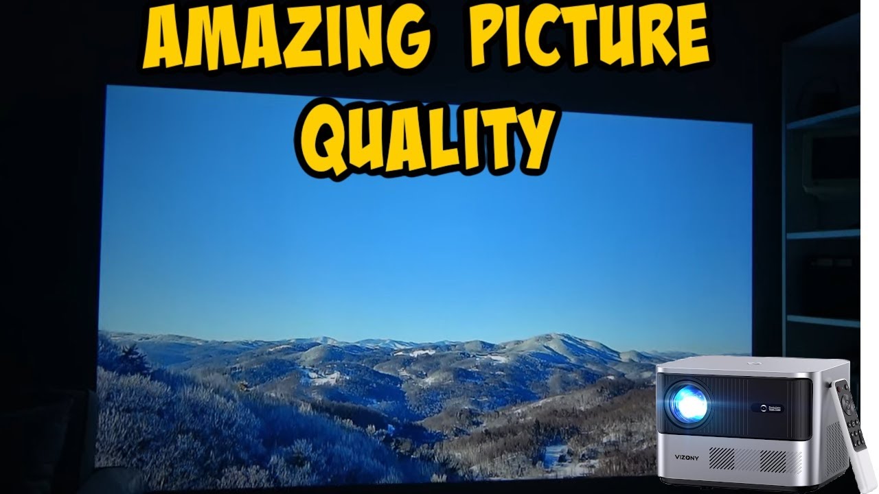 Vizony  FHD1080P Projector. The Best Projector I've Ever Reviewed!