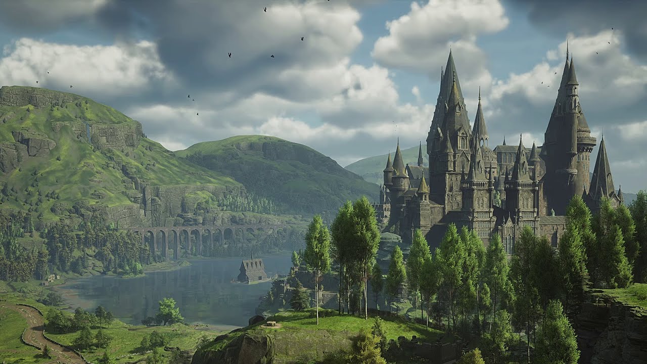 Hogwarts Legacy (PS5 4K) Relaxing Scenery, Sounds and Music YouTube