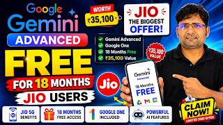 Google Gemini Advanced FREE for 1.5 Years! 🚀 Jio Gemini Offer Explained screenshot 5