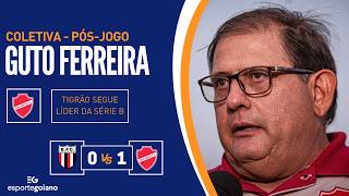 ENTREVISTA | GUTO FERREIRA APÓS VITÓRIA DO LÍDER VILA NOVA SOBRE O BOTAFOGO-SP