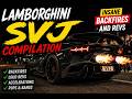 5 Minutes of Pure Lamborghini SVJ MADNESS 🔥 Insane Backfires & Loud Revs! 🏎️💨