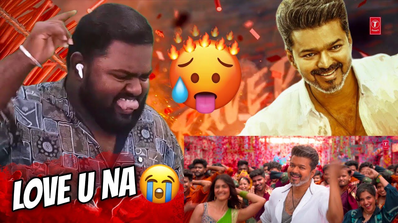 ONE LAST DANCE 😭💔 REACTION #Thalapathy Kacheri Song | ANIRUDH #Vijay 