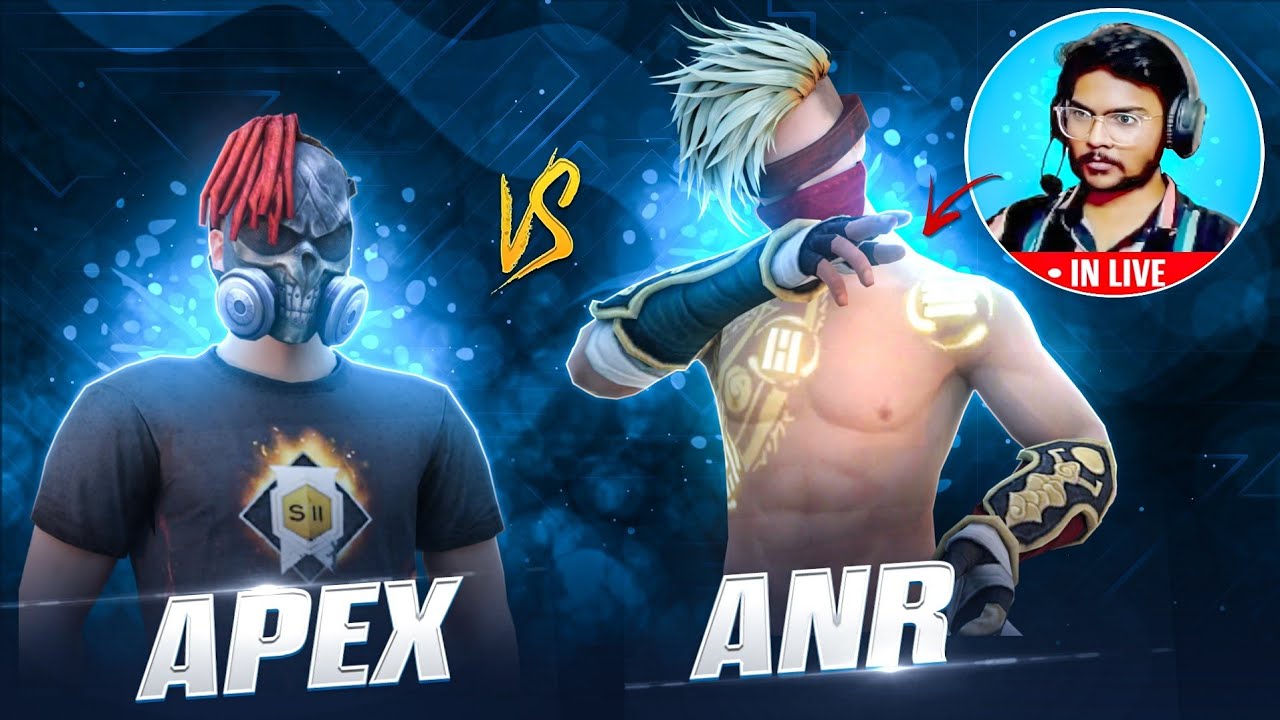 APEX 📱 VS @anrffgamer 🖥️ ON LIVE 🥵 @NonstopGaming_ @DhanushFFGamer @littleff-d4q