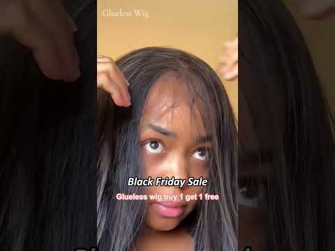 Black Friday Crazy Sales🔥 | Beaufox glueless wig buy 1 get 1 free | Use $10-$70 Coupon Now