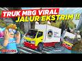 TRUK MBG TELOLET VIRAL DIPAKSA OFFROAD JALUR EKSTRIM MALAH MASUK JURANG !! ROLEPLAY TRUK - Roblox