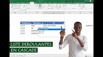 Excel avancé   Liste déroulante en fonction d