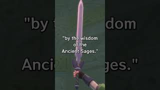 Who created the Master Sword? #zelda #shorts