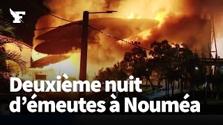 Nouvelle-Calédonie: incendies à Nouméa après une deuxième nuit d'émeutes