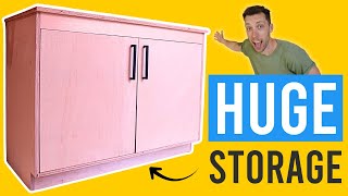 Build This Workshop Cabinet (Loads of Storage + Easy Design)